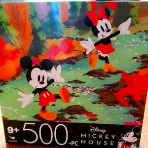 🎶Disney 500 Piece jigsaw Puzzle - Mickey and Minn